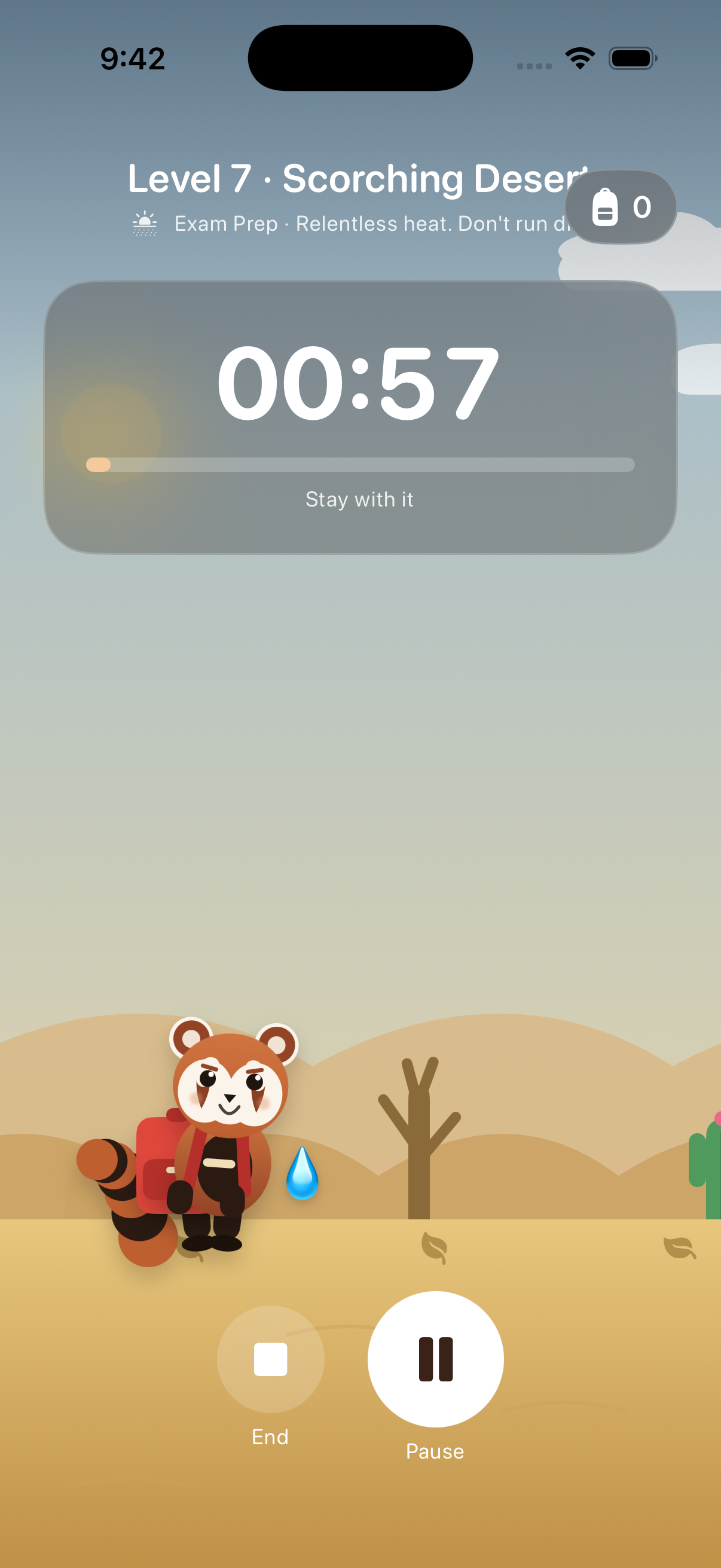 Scorching Desert